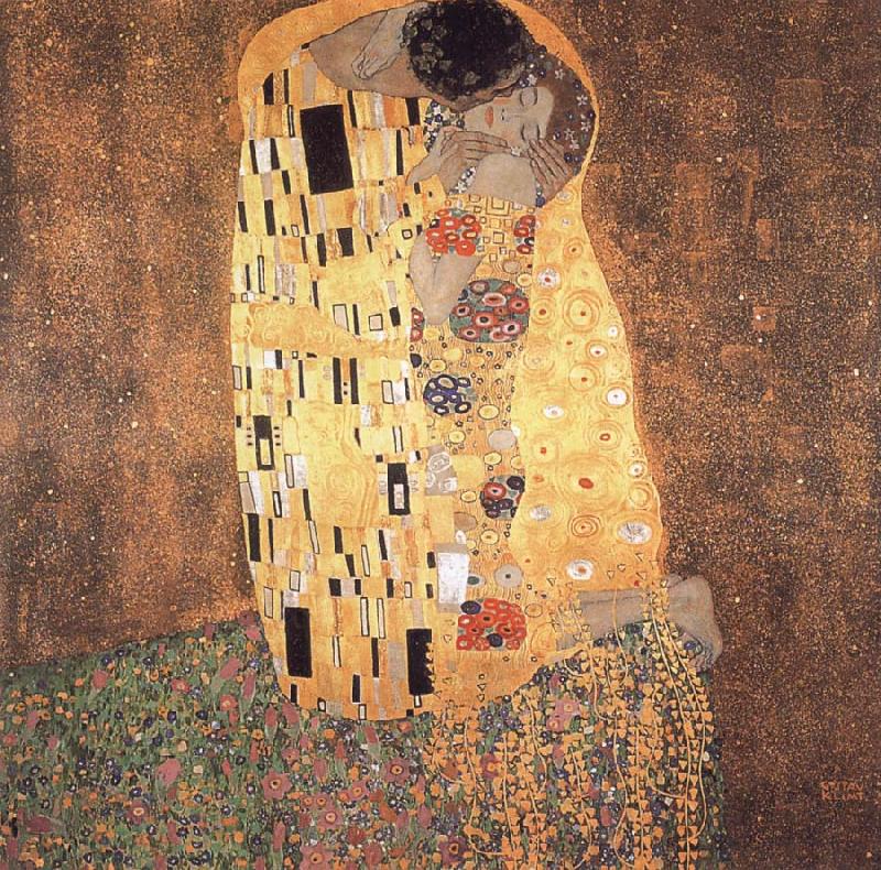 Gustav Klimt The Kiss Germany oil painting art